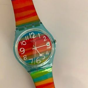 Swatch GS124 watch - color the sky
